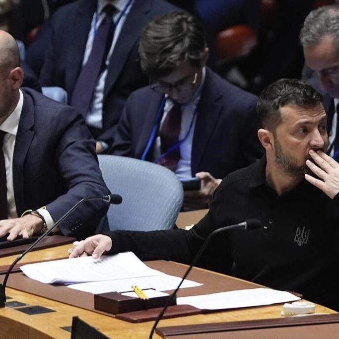 Ukraine's president calls for unspecified global 'action' to force Russia into peace